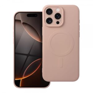 iS TPU SILICONE MAG IPHONE 16 PRO MAX pink backcover
