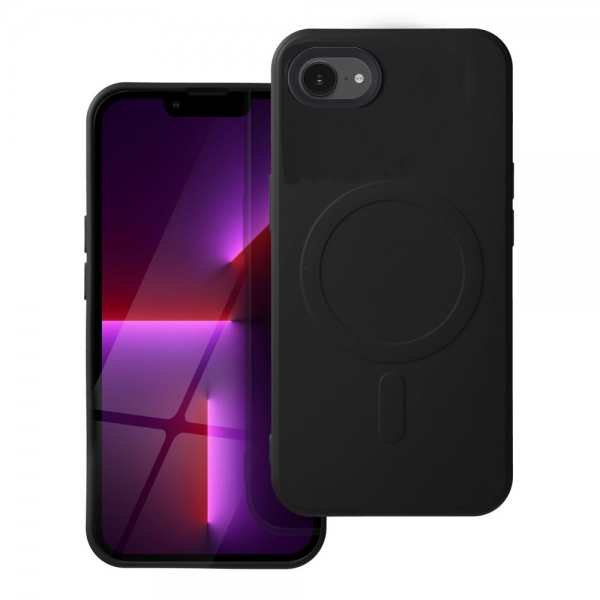 iS TPU SILICONE MAG IPHONE 16E / 17E black backcover