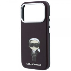 KARL LAGERFELD IPHONE 18 PRO / 17 PRO SMOOTH IKONIC SKETCH MAGSAFE backcover