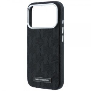 KARL LAGERFELD IPHONE 18 PRO MAX / 17 PRO MAX MONO RESIN LOGO MAGSAFE backcover