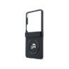 KARL LAGERFELD SAMSUNG Z FLIP 8 PU PINS KARL CHOUPETTE HEADS MAGSAFE backcover