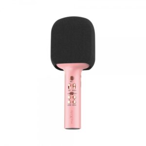 MAXLIFE BLUETOOTH KARAOKE SPEAKER MICROPHONE MXBM-600 pink