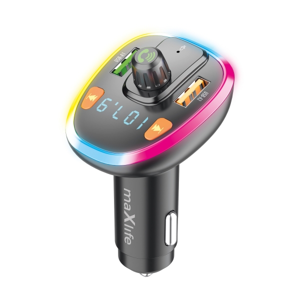 MAXLIFE FM TRANSMITTER BLUETOOTH MXFT-04