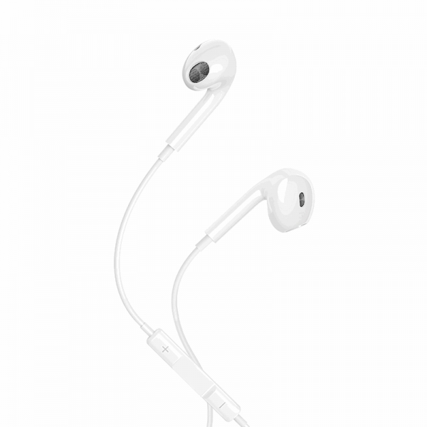 MAXLIFE HANDSFREE EARPHONES STEREO TYPE C CONNECTOR white