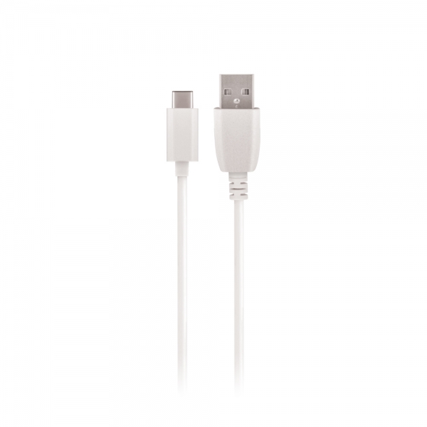MAXLIFE USB TO TYPE C DATA CABLE 1m 3A white