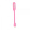 MINI LED LAMP SILICONE USB pink