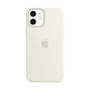 ORIGINAL APPLE SILICONE CASE IPHONE 12 MINI white MAGSAFE backcover