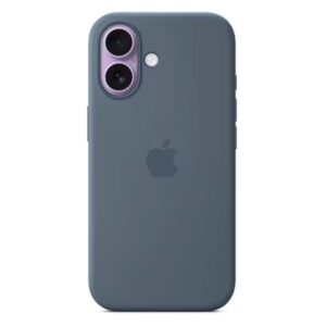ORIGINAL APPLE SILICONE CASE MAGSAFE IPHONE 17 anchor blue
