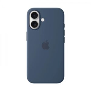 ORIGINAL APPLE SILICONE CASE MAGSAFE IPHONE 16 denim