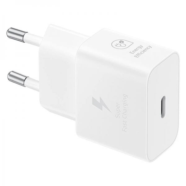 ORIGINAL SAMSUNG TRAVEL CHARGER 25W PD 3A white