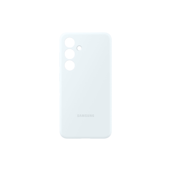 ORIGINAL SAMSUNG SILICONE CASE S24 PLUS white backcover