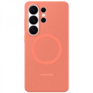 ORIGINAL SILICONE MAGNET CASE COVER SAMSUNG S26 ULTRA coral red backcover