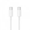 ORIGINAL XIAOMI DATA CABLE TYPE C TO TYPE C 2m 6A white