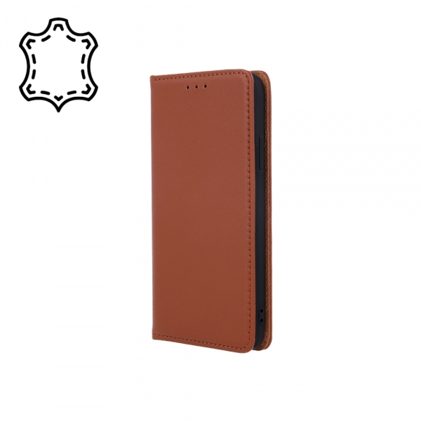 SENSO GENUINE LEATHER STAND BOOK XIAOMI REDMI 17C 4G / 14C 4G / POCO C75 brown
