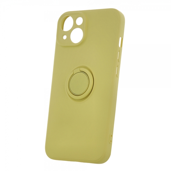 SENSO RING IPHONE 15 PRO yellow backcover