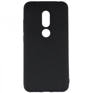 SENSO SOFT TOUCH NOKIA X6 black backcover