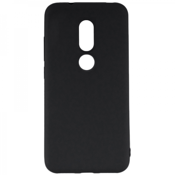 SENSO SOFT TOUCH NOKIA X6 black backcover