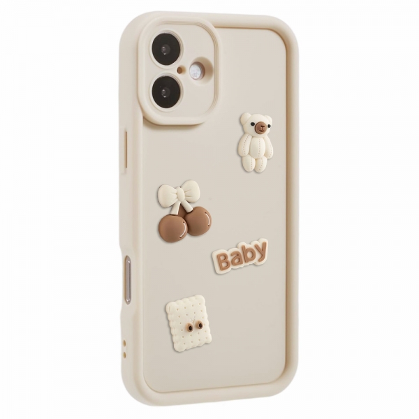 SENSO SPD 3D TRENDY IPHONE 16 bear backcover