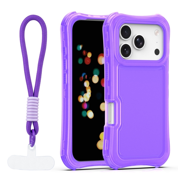 SENSO SPD SAFECASE with STRAP IPHONE 17 PRO / 18 PRO purple backcover
