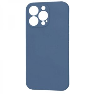 SILICONE BACK BOX IPHONE 16 PRO MAX blue backcover
