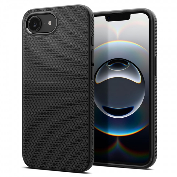 SPIGEN LIQUID AIR IPHONE 16E / 17E black backcover