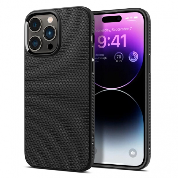 SPIGEN LIQUID AIR IPHONE 15 PLUS black backcover