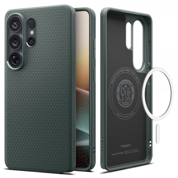 SPIGEN LIQUID AIR MAG SAMSUNG S26 ULTRA abyss green backcover
