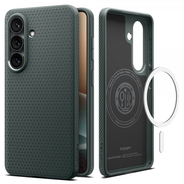 SPIGEN LIQUID AIR MAG SAMSUNG S26 PLUS abyss green backcover