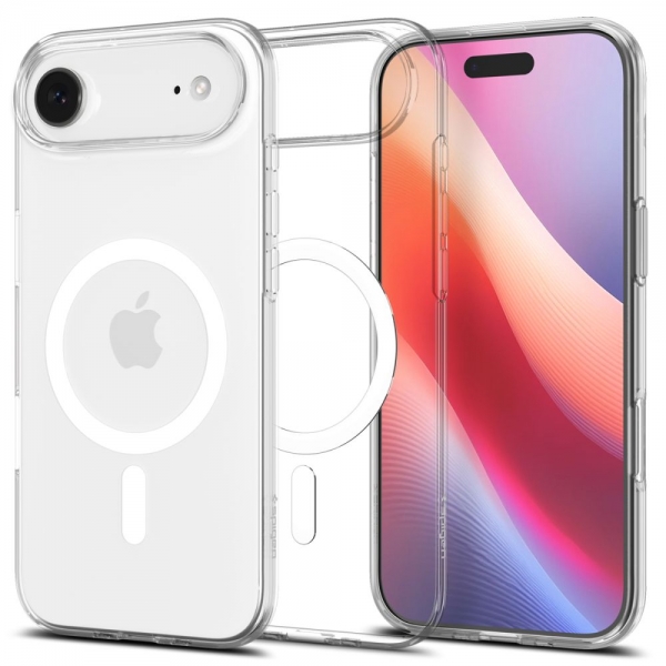 SPIGEN LIQUID CRYSTAL COMBATIBLE WITH MAGSAFE IPHONE 17 AIR clear white backcover