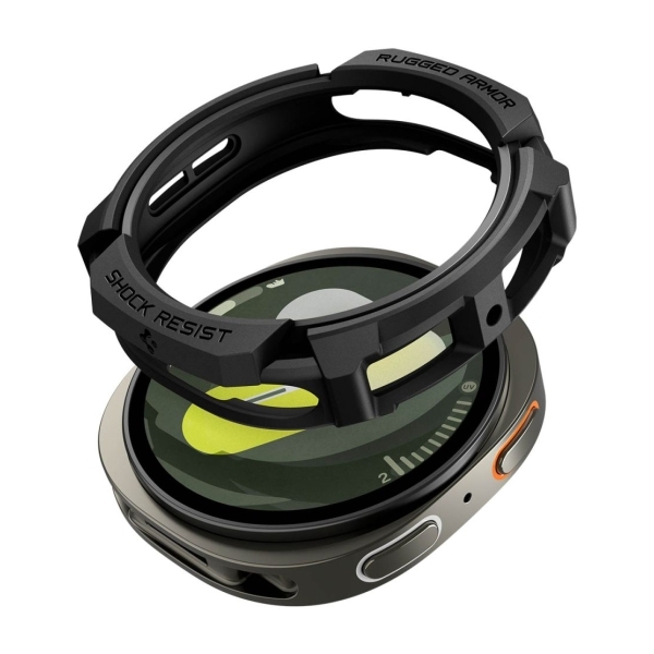 SPIGEN RUGGED ARMOR SAMSUNG WATCH 8 CLASSIC (46MM) Black