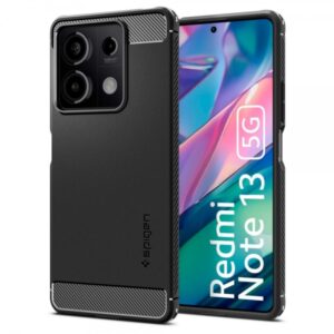 SPIGEN RUGGED ARMOR XIAOMI REDMI NOTE 13 5G black backcover