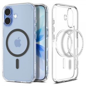 SPIGEN ULTRA HYBRID MAG IPHONE 17 clear graphite backcover