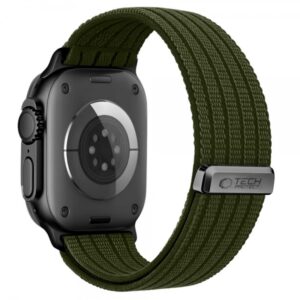 TECH-PROTECT REPLACMENT BAND NYLON SPORT FOR APPLE WATCH 8/9/10/11/SE/ULTRA (44/45/4649mm) military