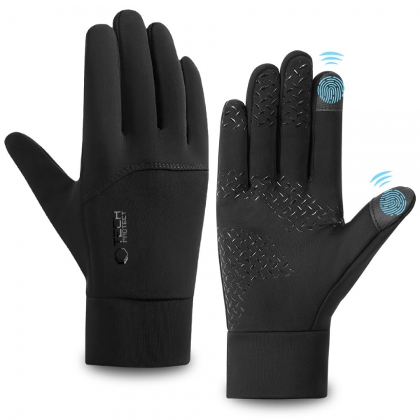 TECH PROTECT WINTER TOUCH GLOVES M black