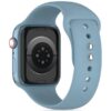 TECH-PROTECT REPLACMENT BAND SILICONE FOR APPLE WATCH 4/5/6/7/8/9/SE/ULTRA1/2 (42/44/45/49 MM) winte