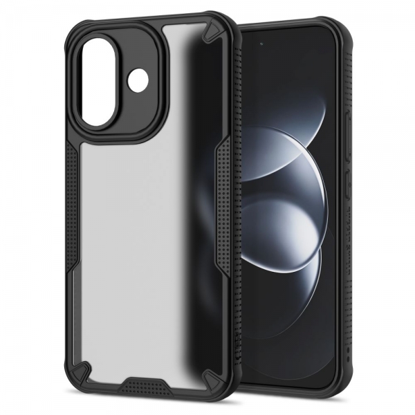 TECH-PROTECT RUGGED SHIELD CASE XIAOMI REDMI NOTE 17 PRO 5G matte black backcover