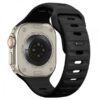 TECH-PROTECT REPLACMENT BAND SILICONE LINE FOR APPLE WATCH 8/9/10/11/12/SE/ULTRA (44/45/46/49 MM) bl