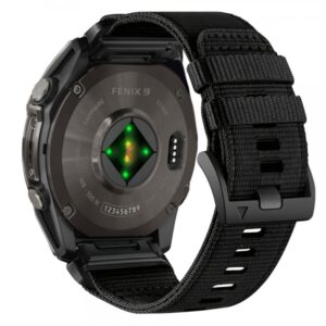 TECH-PROTECT REPLACMENT BAND NYLON CLASSIC FOR GARMIN FENIX 5X/5X PLUS/6X/6X POR/7X/8/8 PRO 47MM bla