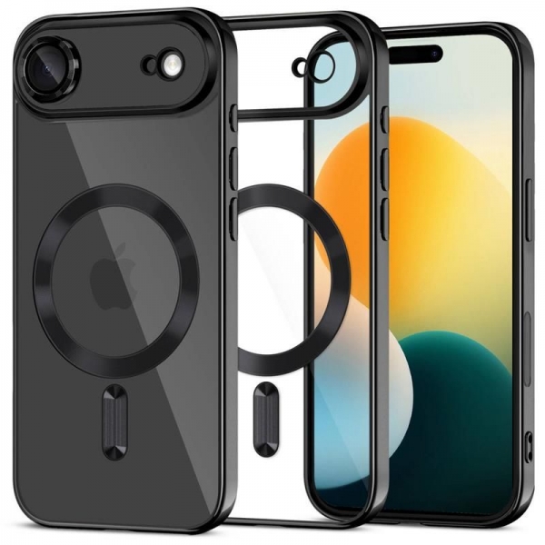 TECH-PROTECT MAGFLEX MAGSAFE CASE IPHONE 17 AIR shinny black backcover