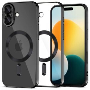 TECH-PROTECT MAGFLEX CASE IPHONE 17 shiny black backcover