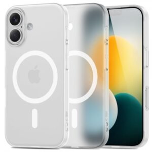 TECH-PROTECT MAGSLIM CASE IPHONE 17 matte white backcover