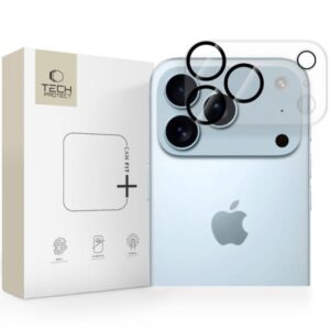 TECH-PROTECT CAM FIT+ GLASS CAMERA IPHONE 17 PRO clear