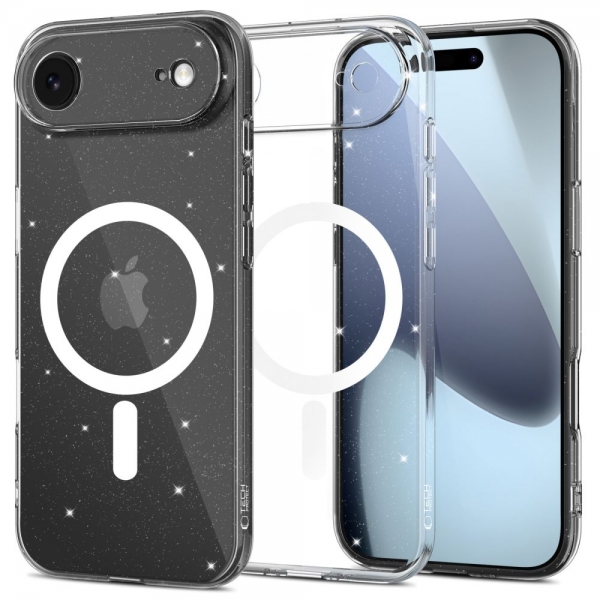 TECH-PROTECT FLEXAIR MAGSAFE CASE IPHONE 17 AIR glitter backcover