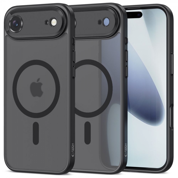 TECH-PROTECT MAGCAM MAGSAFE CASE IPHONE 17 AIR matte black backcover
