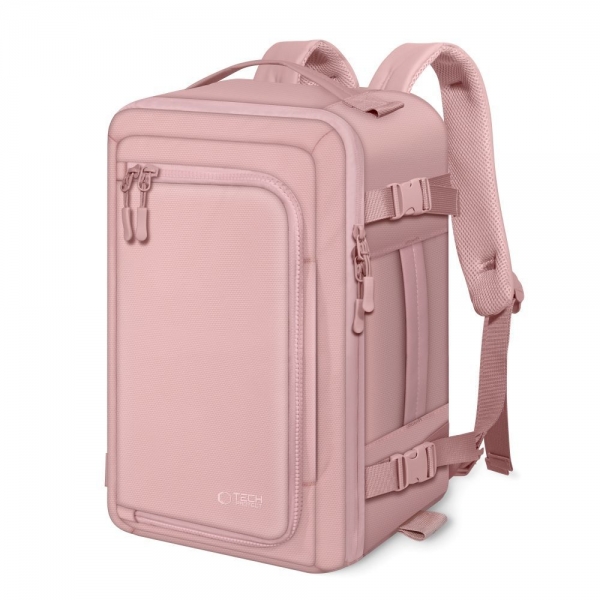 TECH-PROTECT DEFENDER S50 RYANAIR & WIZZAIR TRAVEL LAPTOP CABIN BACKPACK 20L (40x20x25) dusty pink