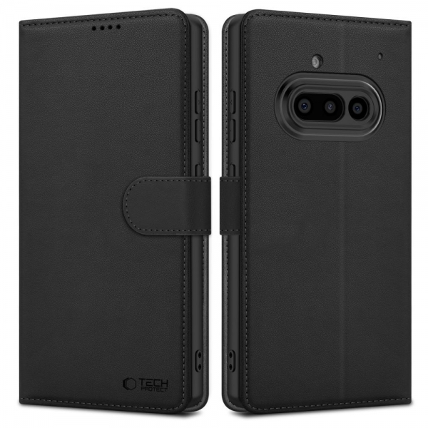 TECH-PROTECT WALLET BOOK CASE NOTHING PHONE 3A black