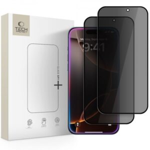 TECH-PROTECT PRIVACY GLASS FIT 2-PACK IPHONE 16 PRO / 17 / 17 PRO