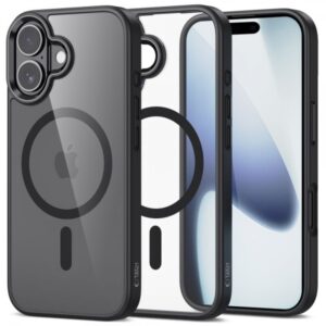 TECH-PROTECT MAGMAT MAGSAFE CASE IPHONE 17 black / clear backcover
