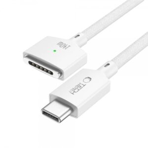 TECH PROTECT ULTRABOOST CABLE MMC01 MAGNETIC MACBOOK CABLE 140W 3m black