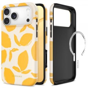 TECH-PROTECT LAMANO MAGSAFE CASE IPHONE 17 PRO / 18 PRO lemon haze backcover